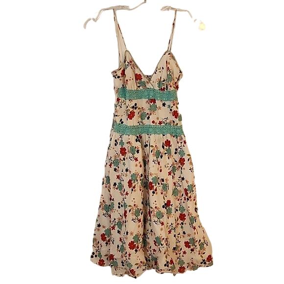 Lush Spaghetti Strap Floral Dress, Small - Picture 1 of 10